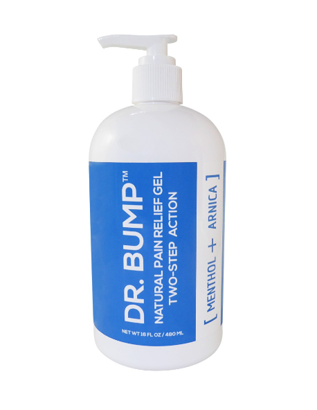 DR. BUMP NATURAL PAIN RELIEF GEL TWO-STEP ACTION 16 FL OZ / 475 ML