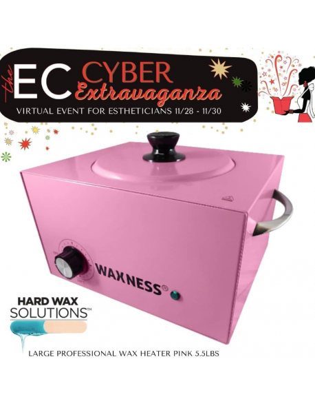 Hard Wax Solutions Large Professional PINK Wax Heater