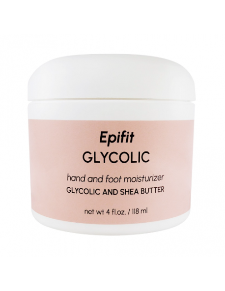 EPIFIT GLYCOLIC HAND AND FOOT SHEA BUTTER RICH MOISTURIZER 4 OZ