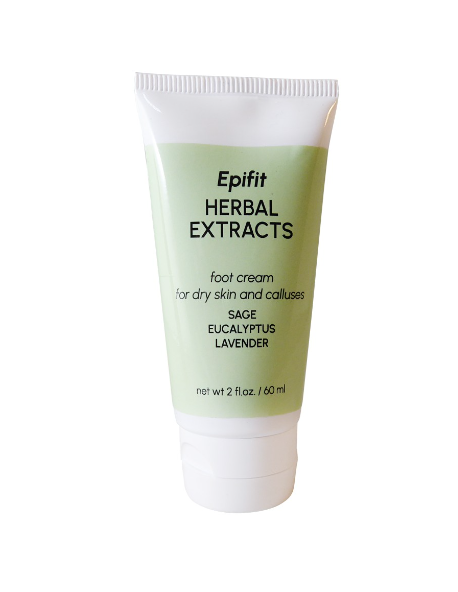 EPIFIT NATURAL FOOT CREAM FOR DRY SKIN AND CALLUSES WITH SAGE, EUCALYPTUS AND LAVENDER 2 FL OZ