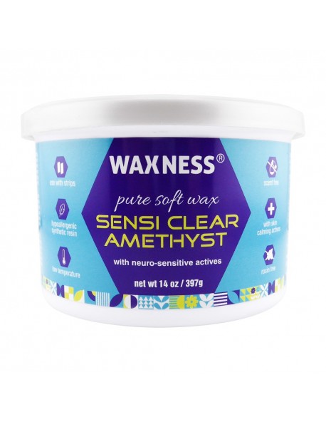 SENSI CLEAR AMETHYST SOFT WAX TIN 14 OZ / 397 G