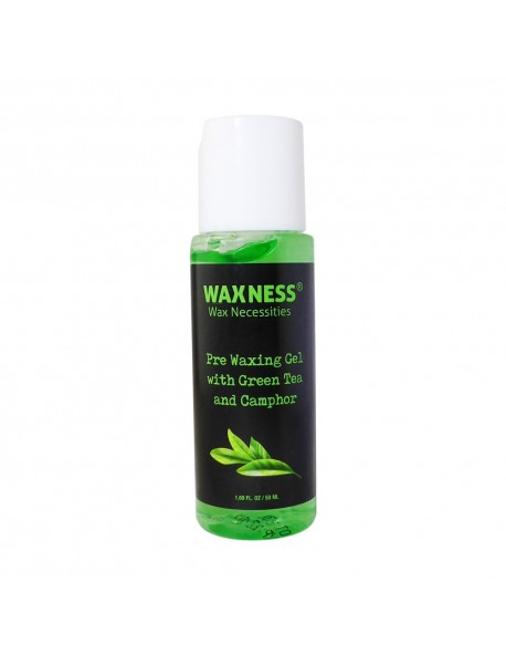 PRE WAXING GEL WITH GREEN TEA AND CAMPHOR 1 FL OZ / 50 ML SMALL SIZE