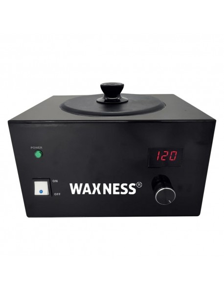 LARGE PROFESSIONAL HEATER WN-6003 D BLACK GLOSS HOLDS 5.5 LB WAX