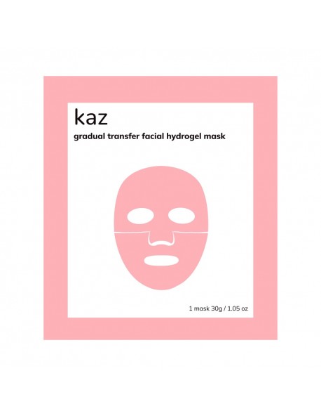 KAZ Gradual Transfer Facial Hydrogel Mask 1.05 oz / 30 g 4 Pack