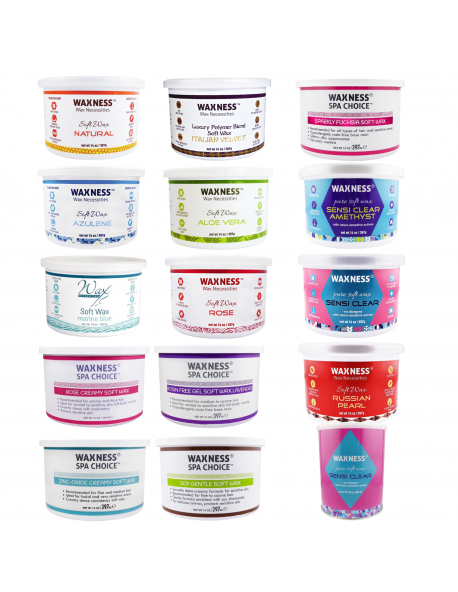 15 SOFT WAX CAN ASSORTMENT