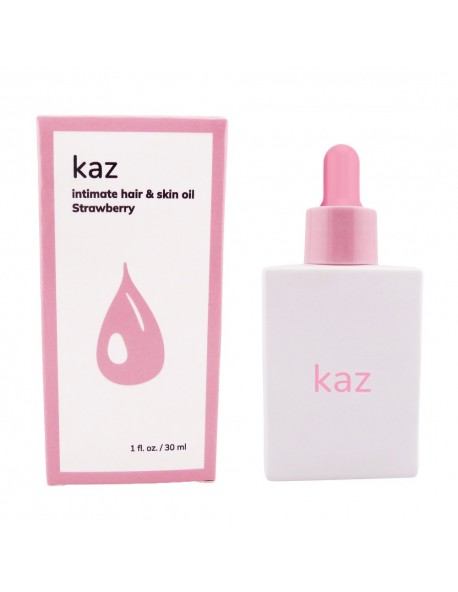 KAZ INTIMATE HAIR & SKIN OIL STRAWBERRY 1 FL OZ / 30 ML