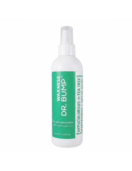 Dr. Bump Natural Pre-Post Waxing Lotion with Hypochlorous Acid, Tea Tree and Peppermint 8 fl oz / 235.5 ml