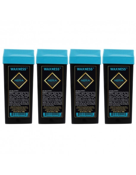 Soft Wax Cartridge Nera 3.38 oz / 100 g Pack of 4