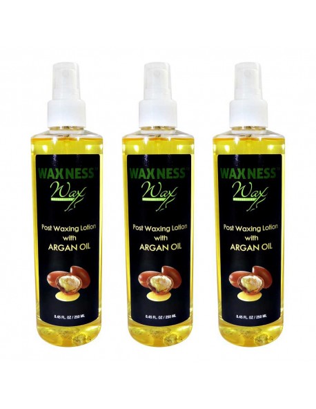 Post Waxing Argan Oil Lotion 8.45 oz / 250 ml Pack of 3