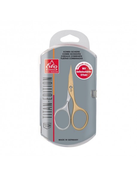 Erbe Solingen Combined Scissors Titan Edition Tower Pointed 9 cm 3.5 in