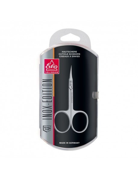 Erbe Solingen Cuticle Scissors Tower Pointed Inox Edition 9 cm 3.5 in
