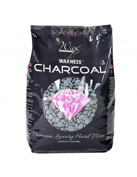 CHARCOAL PREMIUM LUXURY HARD WAX 2.2 LB / 1 KG