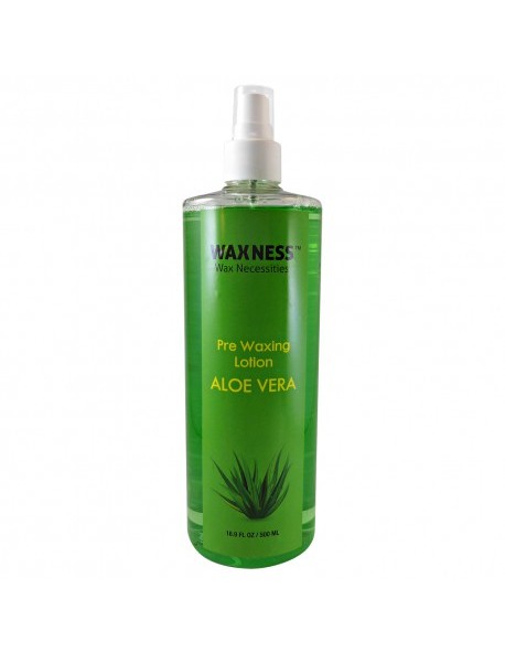 PRE WAXING LOTION WITH NATURAL ALOE VERA EXTRACT 16.9 FL OZ / 500 ML