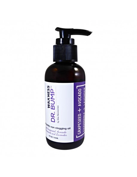 DR. BUMP HYDROPHILIC CONCENTRATED NON-CLOGGING OIL WITH GRAPESEED, AVOCADO CHAMOMILE AND LAVENDER 4 FL OZ / 118 ML