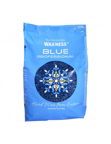 BLUE PROFESSIONAL HARD WAX BEADS ORIGINAL 2.2 LB / 1 KG