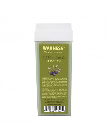 OLIVE OIL SOFT WAX CARTRIDGE 3.38 OZ / 100 G