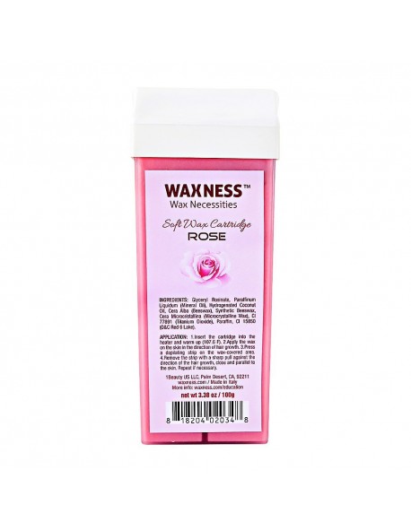 ROSE SOFT WAX CARTRIDGE 3.38 OZ / 100 G