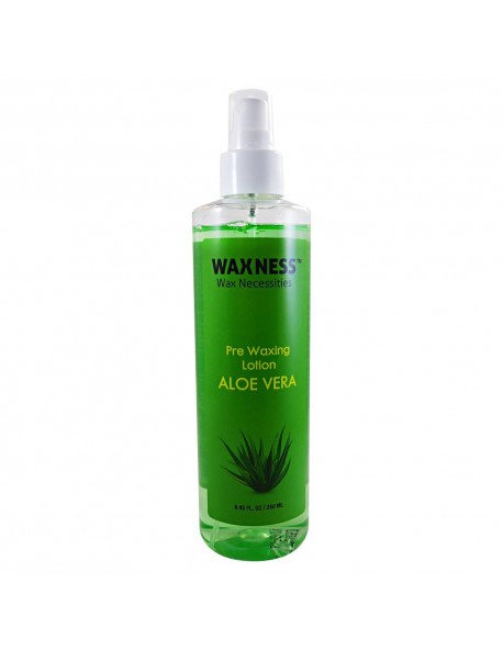 PRE WAXING LOTION WITH NATURAL ALOE VERA EXTRACT 8.45 OZ / 250 ML