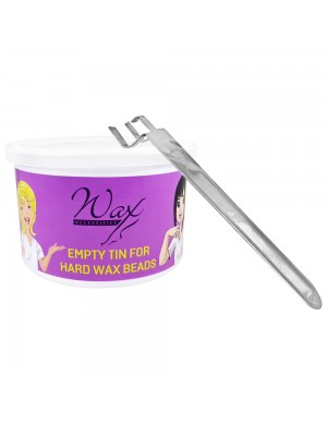 EMPTY WAX CAN 14 OZ & 1...
