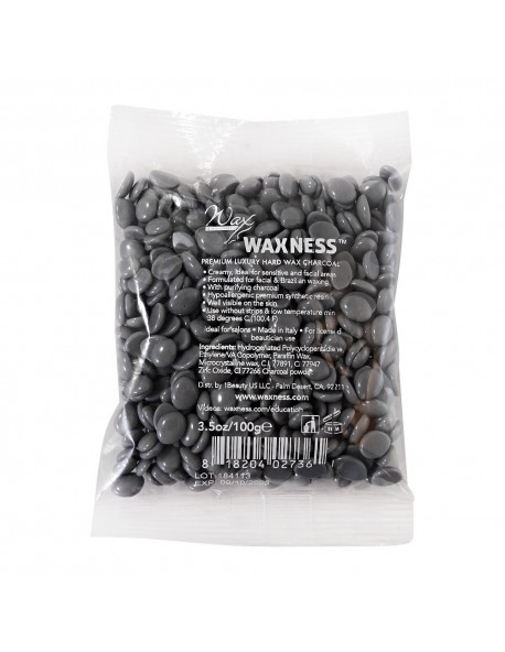 CHARCOAL PREMIUM LUXURY HARD WAX SAMPLE 3.5 OZ / 100 G