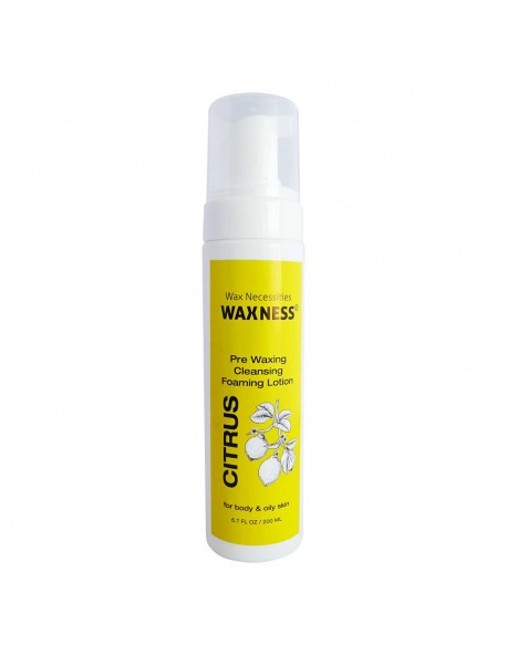 PRE WAXING CLEANSING FOAMING LOTION 6.7 FL OZ 200 ML