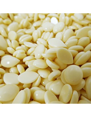 PROFESSIONAL PREMIUM HARD WAX BEADS WHITE CHOCOLATE BULK 22 LB / 10 KG