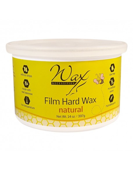 NATURAL FILM HARD WAX TIN 14 OZ / 397 G