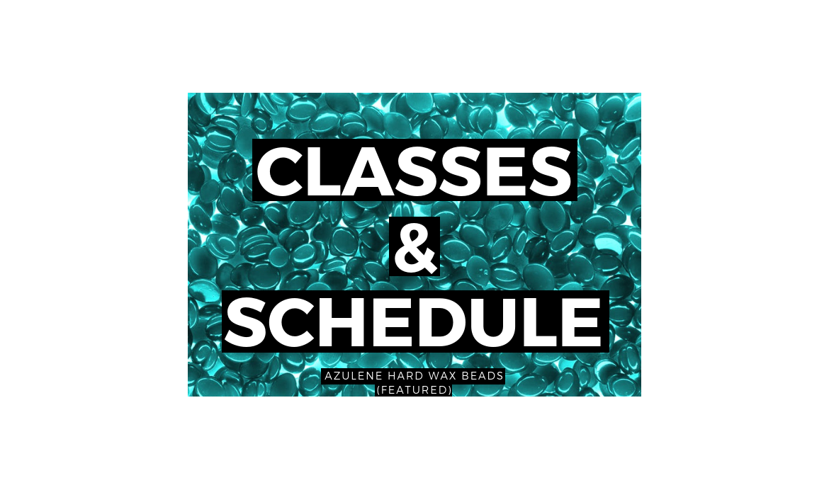 Classes and Schedule